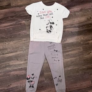 Girls Disney Minnie Mouse Set size 4T